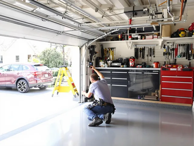 Local garage door repair service by Columbus Garage Door Repair in Columbus